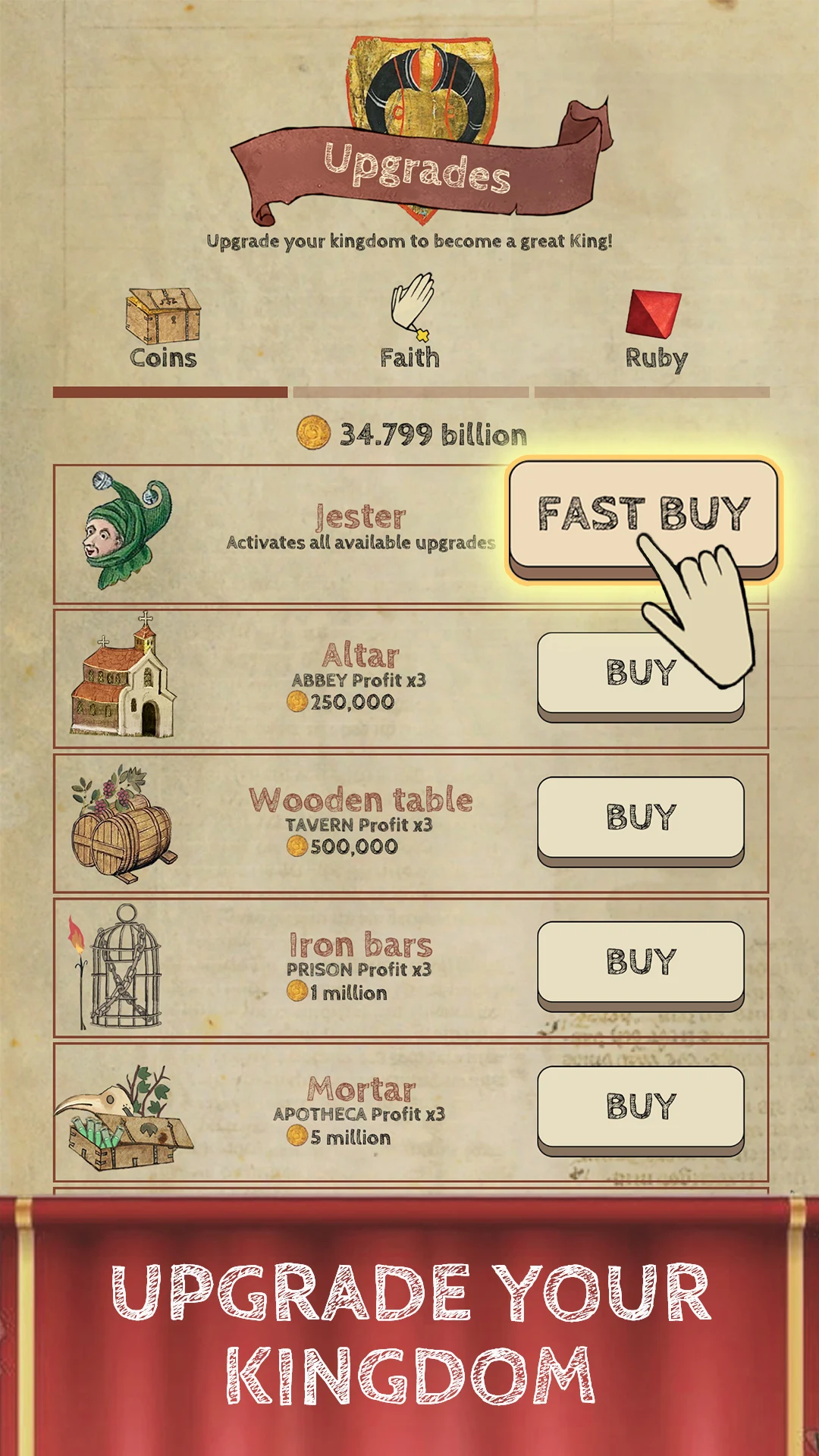 Medieval Idle King screenshot